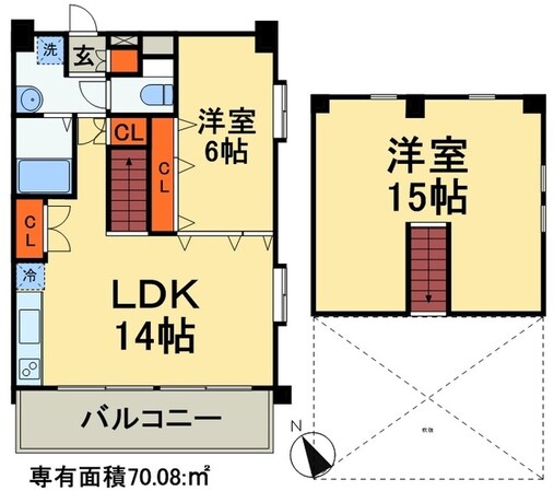 アーク松の木通り の物件間取画像